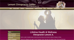 Desktop Screenshot of lemontchiropractic.com